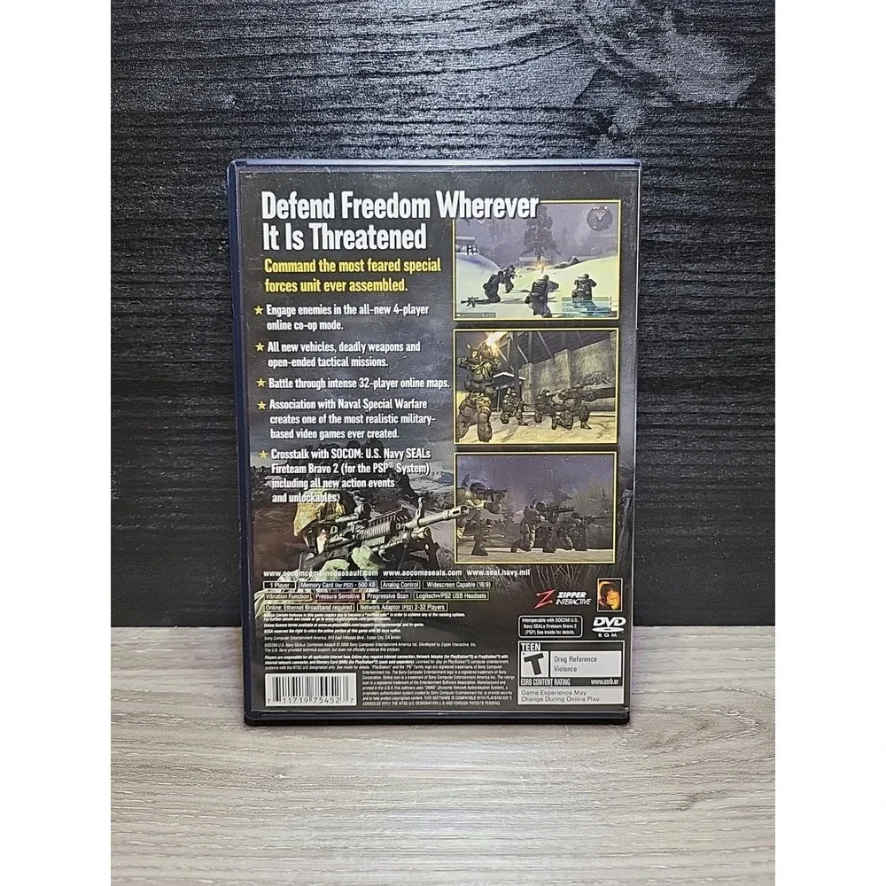SOCOM: U.S. Navy SEALs -- Combined Assault (Sony PlayStation 2, 2006)